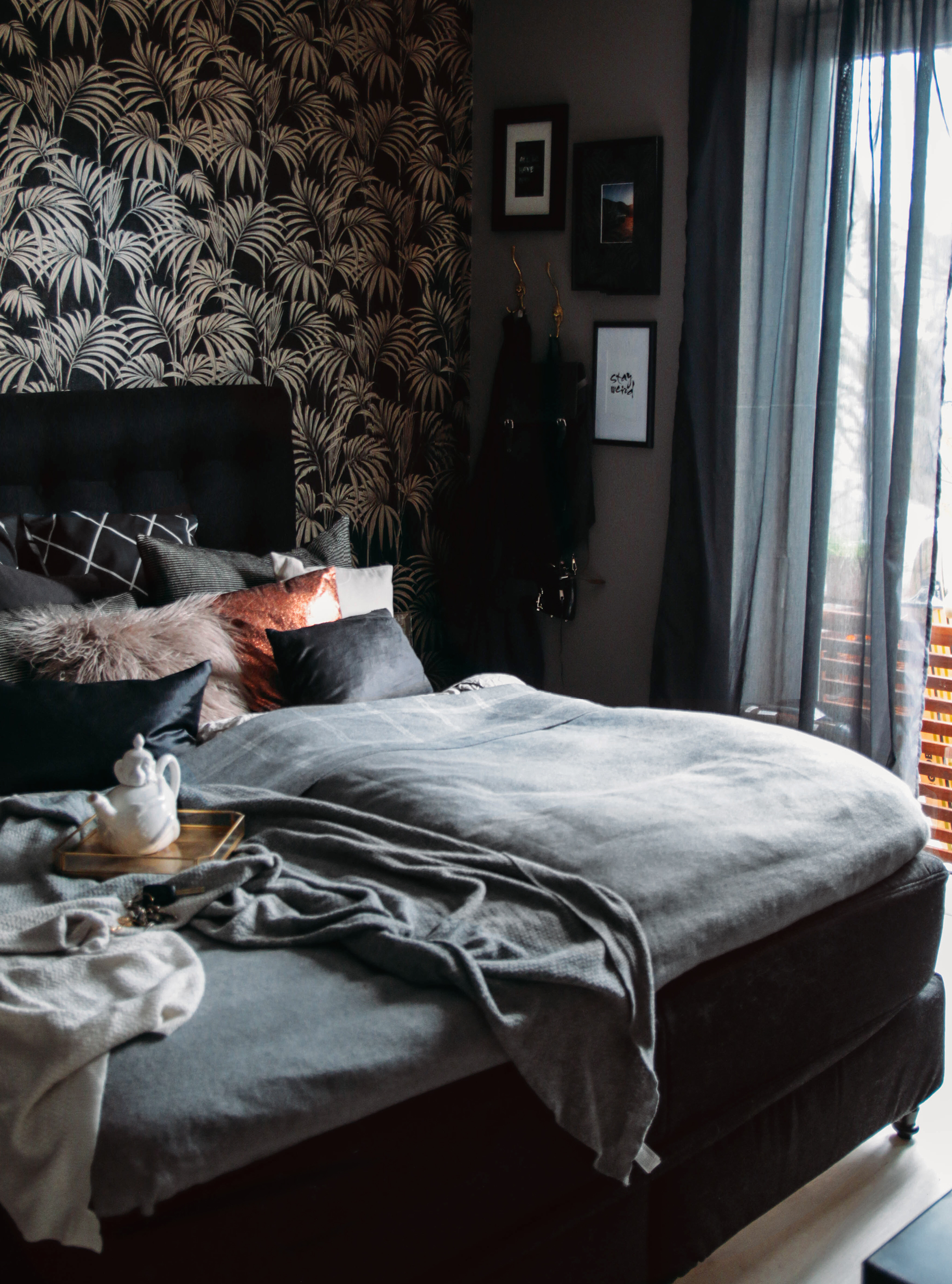Roomtour: welcome to my new bedroom lina mallon Boxspringbett ikea